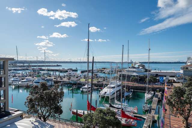 Waterfront one-bedroom with car park