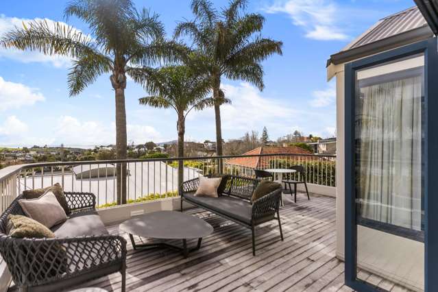 Architectural Stucco, Native Woods & Sea Views