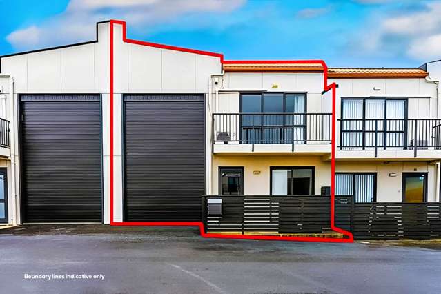 STRATEGICALLY LOCATED LIVE/WORK UNIT 