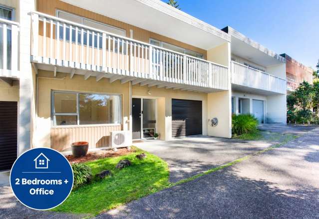 Elevated and Sunny 2 Bedroom + Office