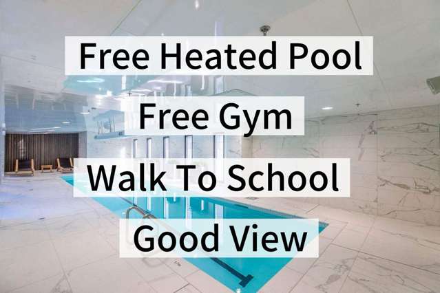 Central Auckland 1-Bedroom Apartment | Gym & Pool