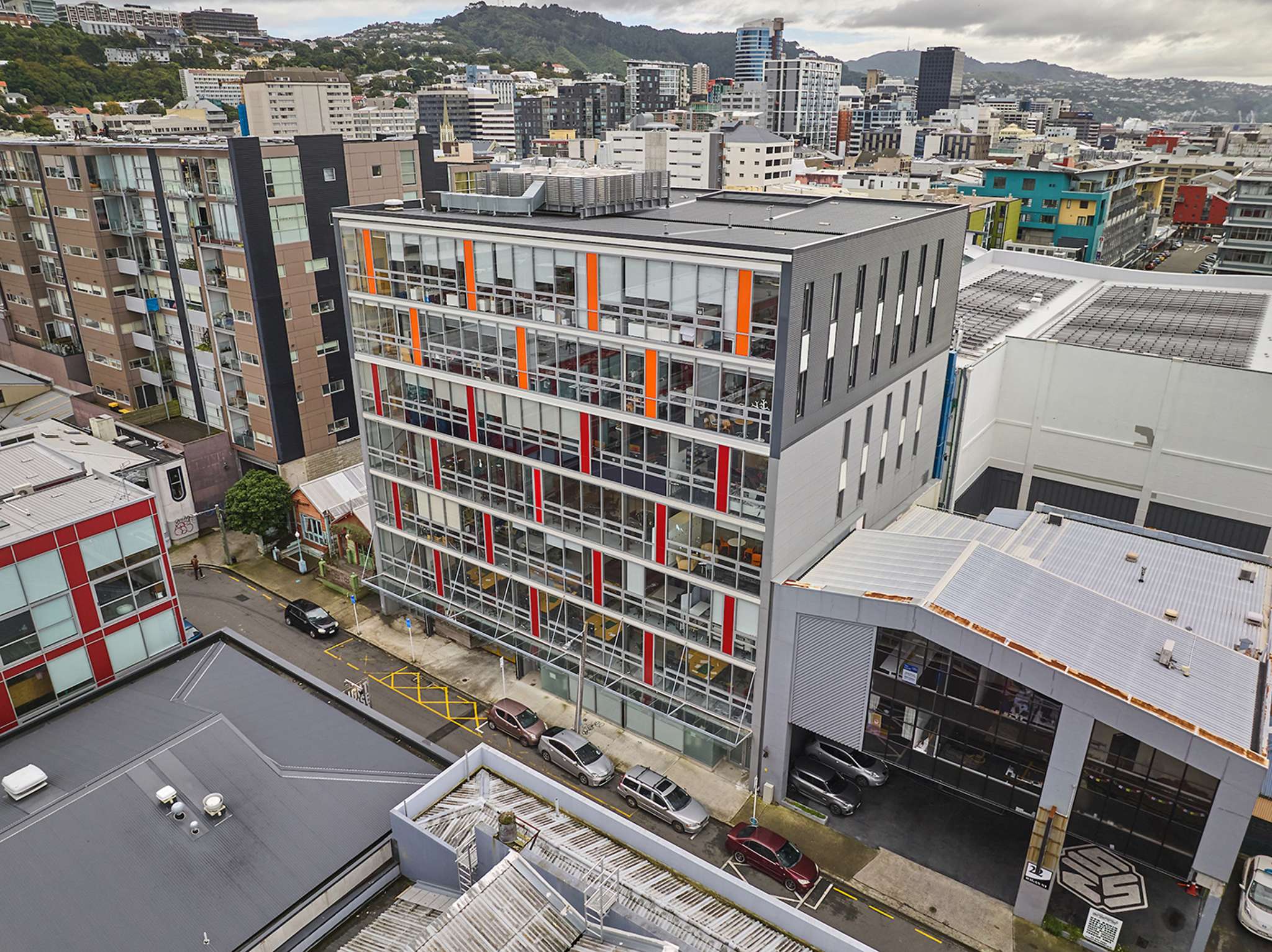 Wellington building with university tenant