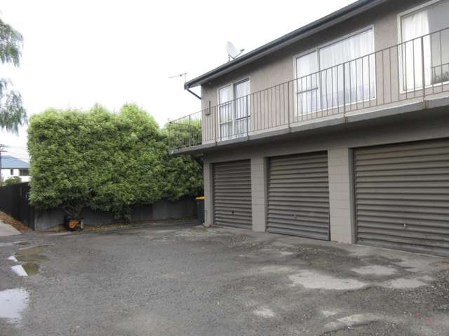 Upstairs two bedroom unit in Addington.