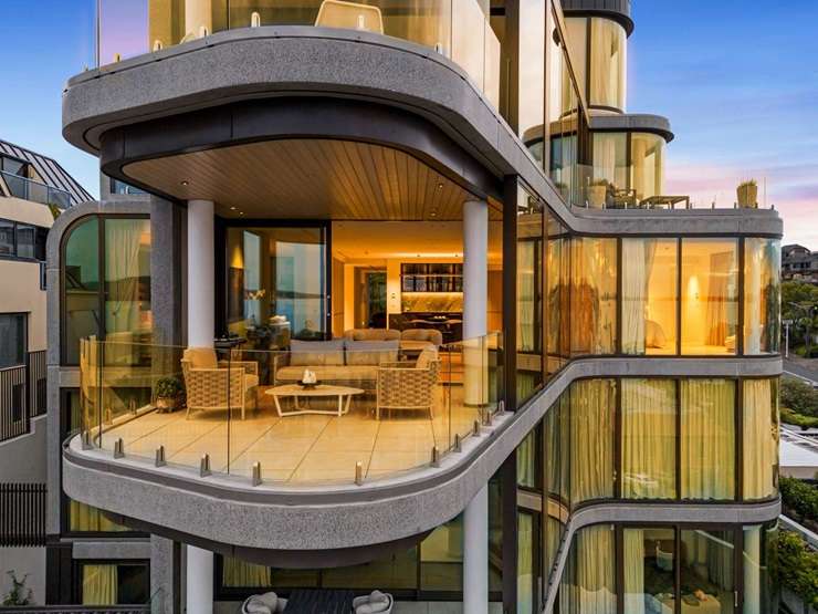 Chloe Wright's Whakamarama mansion, The French Country House, was listed for sale following her death in late 2023. Photo / Supplied