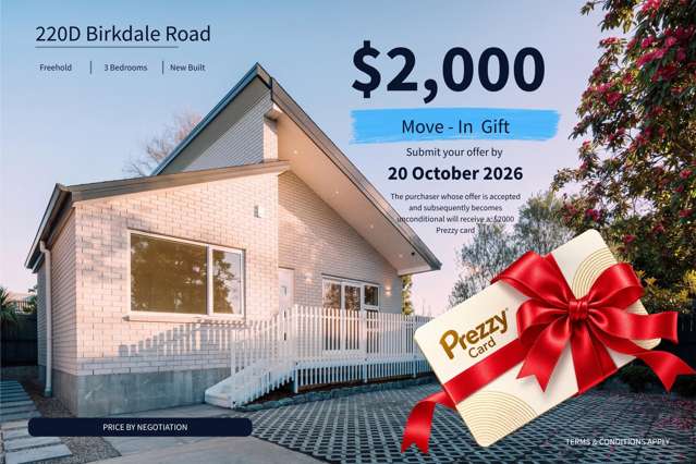 Freehold Brick Living - Title & CCC Issued