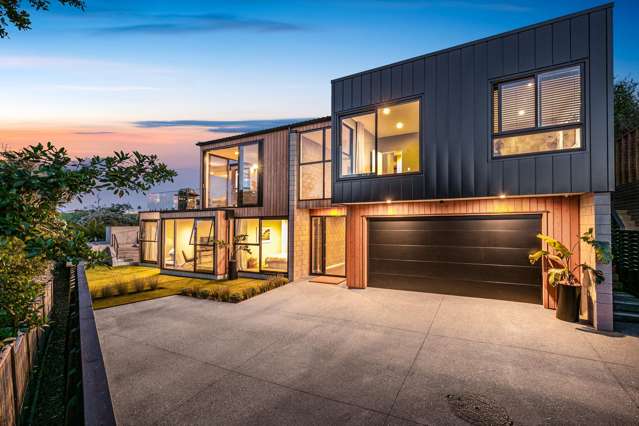Elevated harbour view perfection