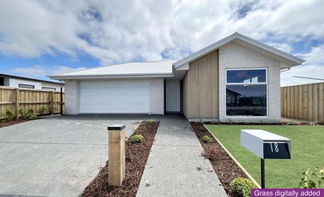 Brand new four bedroom home in Arbor Green, Rolleston