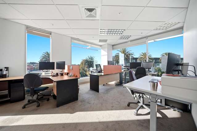Office space in tightly held Remuera location