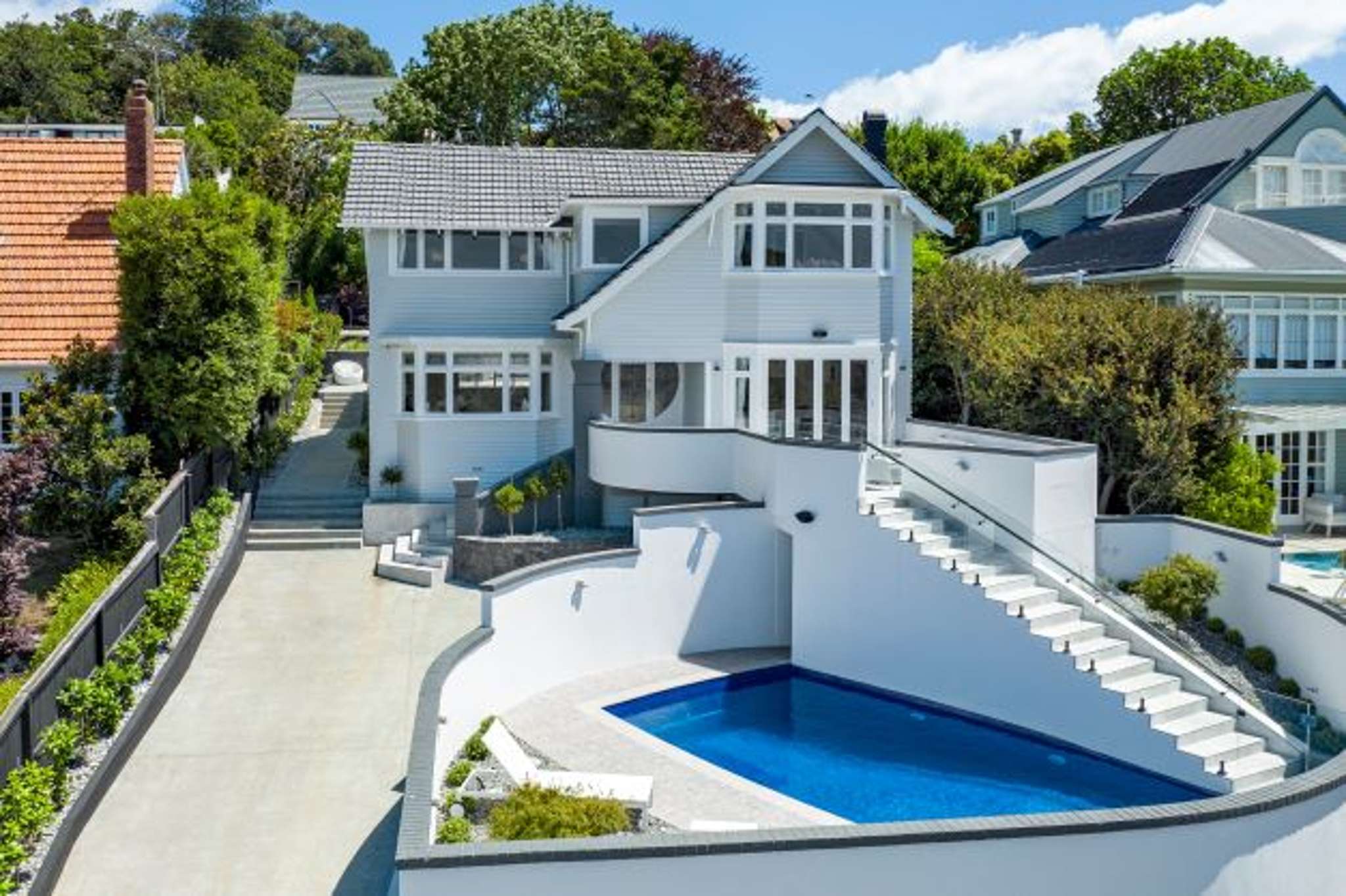 Auckland developer’s renovated home in Remuera on the market