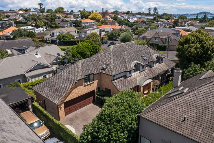 The auction for this large home on Benson Road, in Remuera, Auckland, was brought forward. Photo / Supplied