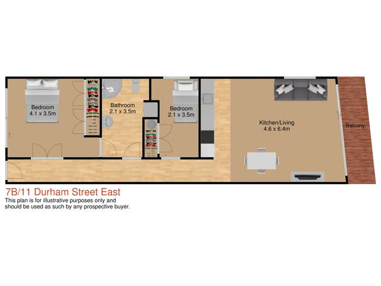 7B/11 Durham Street East City Centre_7