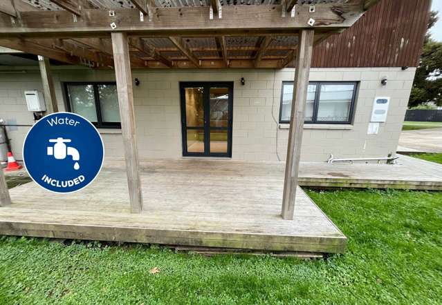 Downstairs Two Bedroom unit with plenty of space