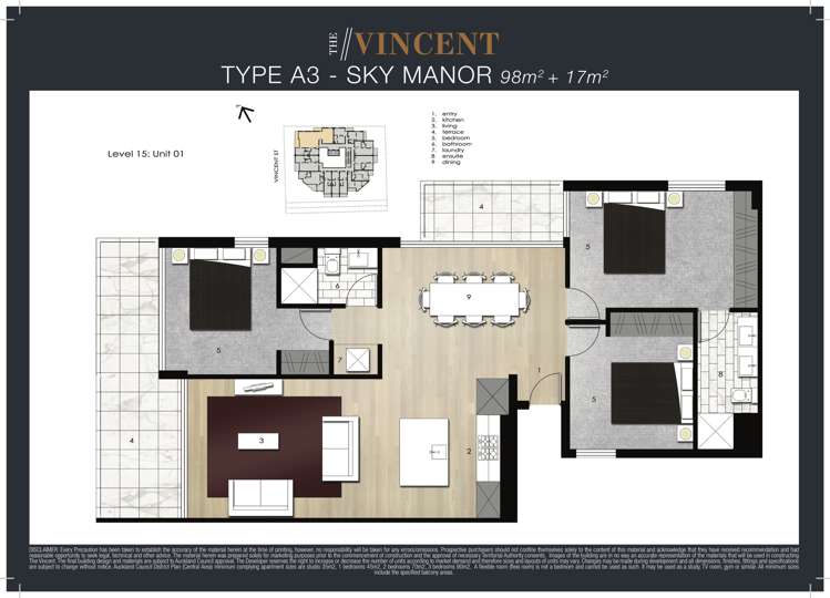 1501/106 Vincent Street Auckland Central_6