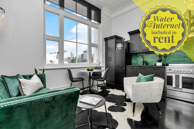 Character Charm in the Heart of the City - Spacious Two-Bedroom Living at the Iconic Elliott Hotel
