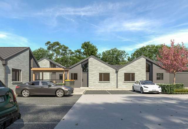 Boutique development of eight single level homes