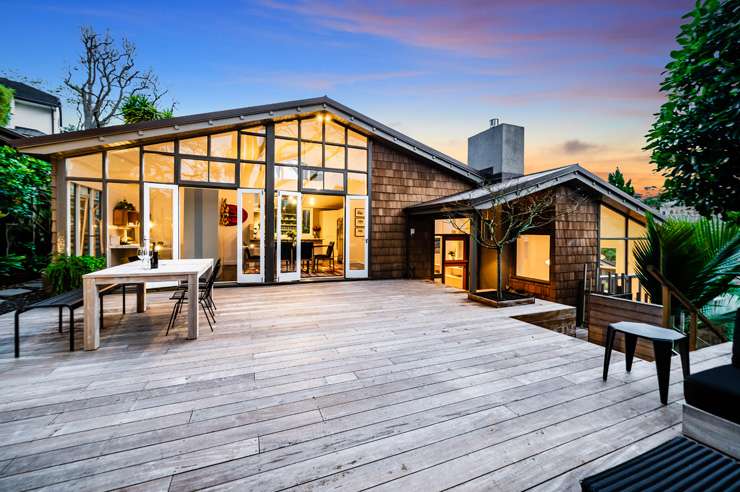 A five-bedroom home on Loreto Heights, in Remuera, Auckland, sold under the hammer for $3.1m. Photo / Supplied