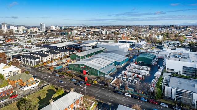 Rare, large central Christchurch site