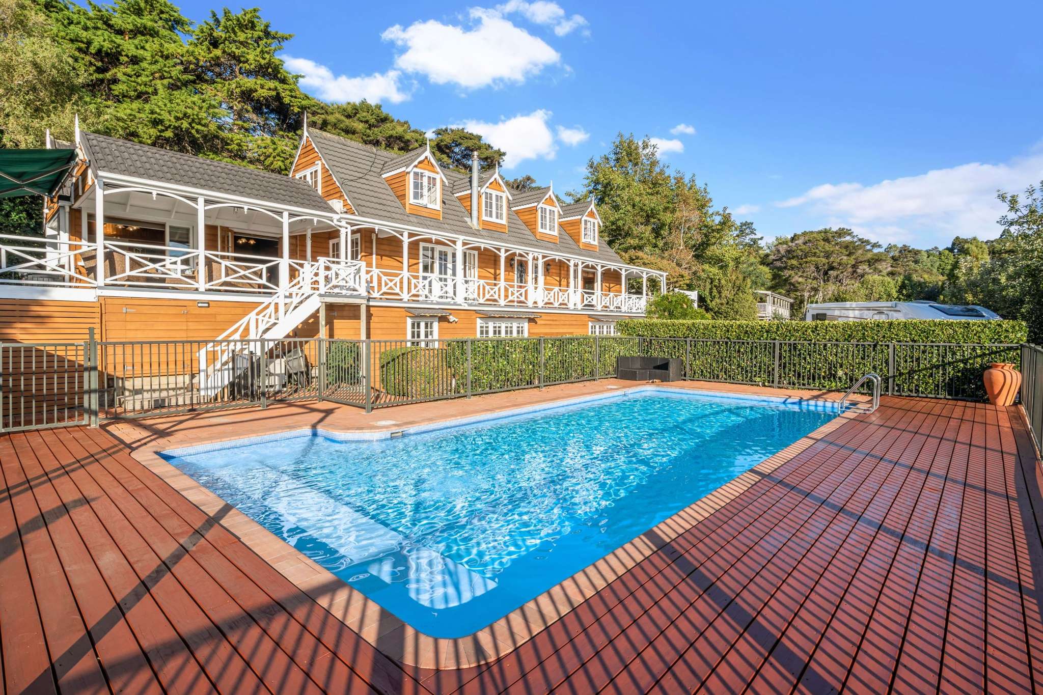 Sturdy Titirangi home a haven for family of 14 children