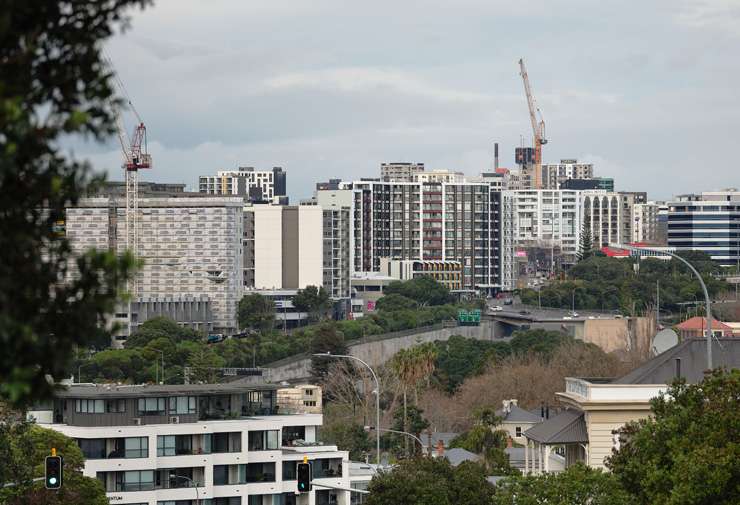 apartment building above white wall   2 Dockside Lane, Auckland central city