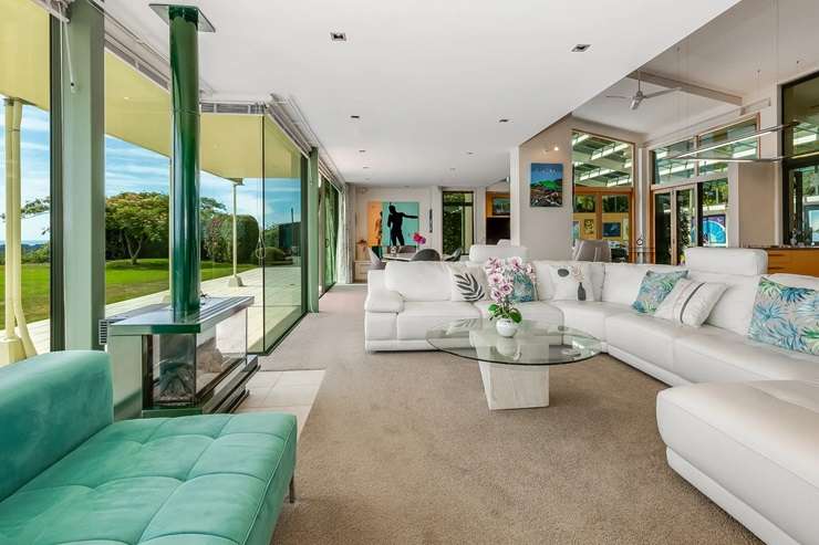 34 Lookout Road, in Wellington's Roseneath, sits on top of Mount Victoria. Photo / Supplied