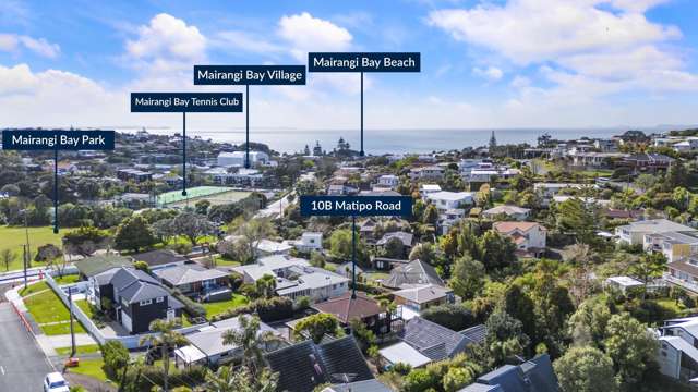 Heart of Mairangi Bay with Granny Potential