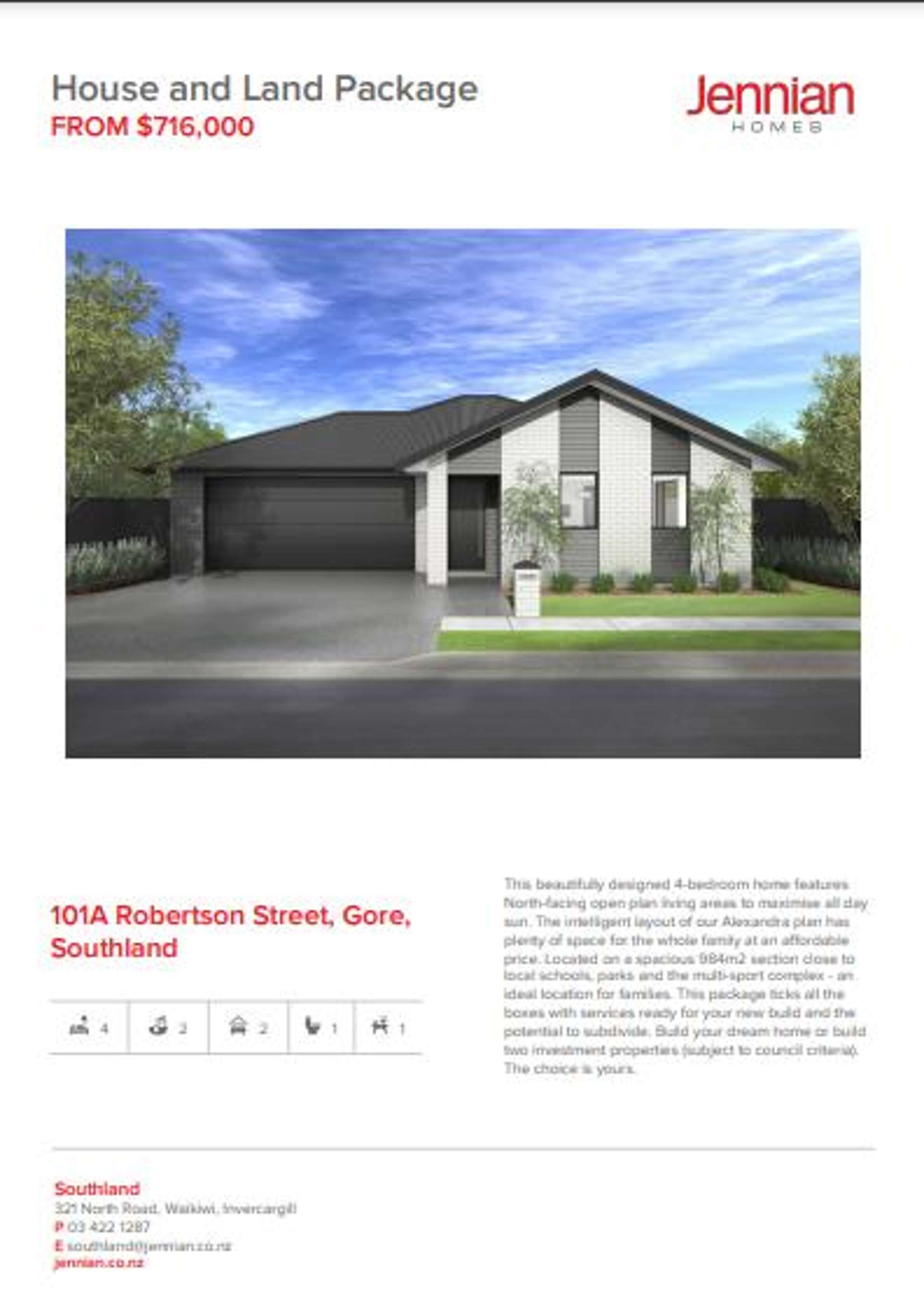 Lot 1/101 Robertson Street Gore_0