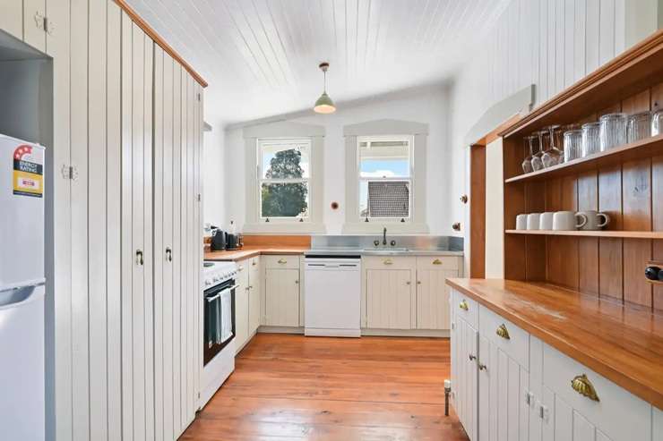Tremains real estate agent Suzie Evans transformed an old Edwardian villa into a luxury Airbnb accommodation and now earns $500 a night from it. Photo / Supplied
