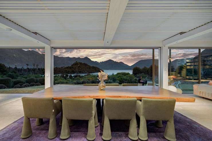 A near new eight-bedroom, seven-bathroom home at 6 Bendemeer Lane, in Lake Hayes, Queenstown, has hit the market for sale this month for <img2.5m. Photo / Supplied