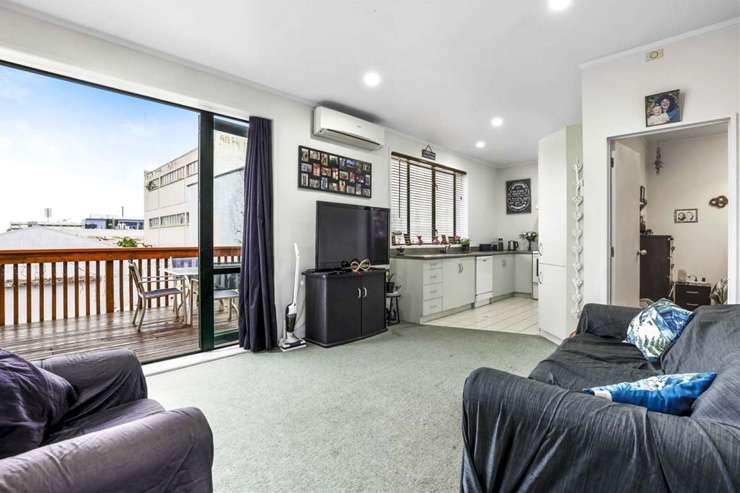 An artist’s impression of the penthouse apartment in the Hills Village development in Hamilton East