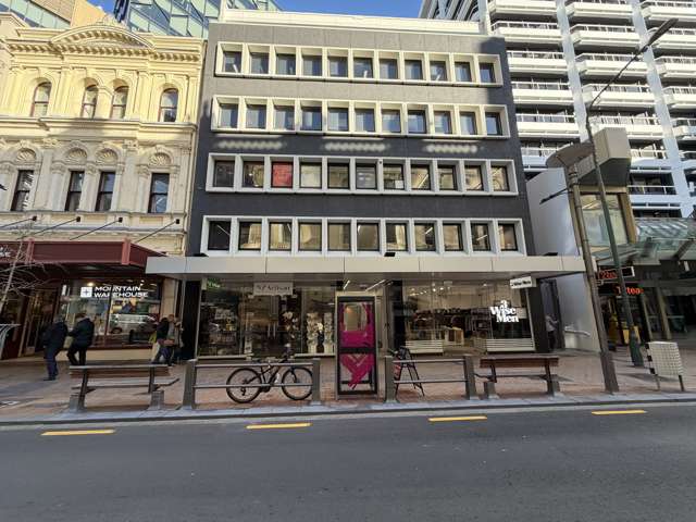 High Quality Retail on Lambton Quay