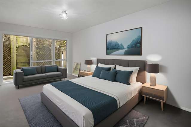 STUDIO APARTMENT WITH OUTDOOR SPACE