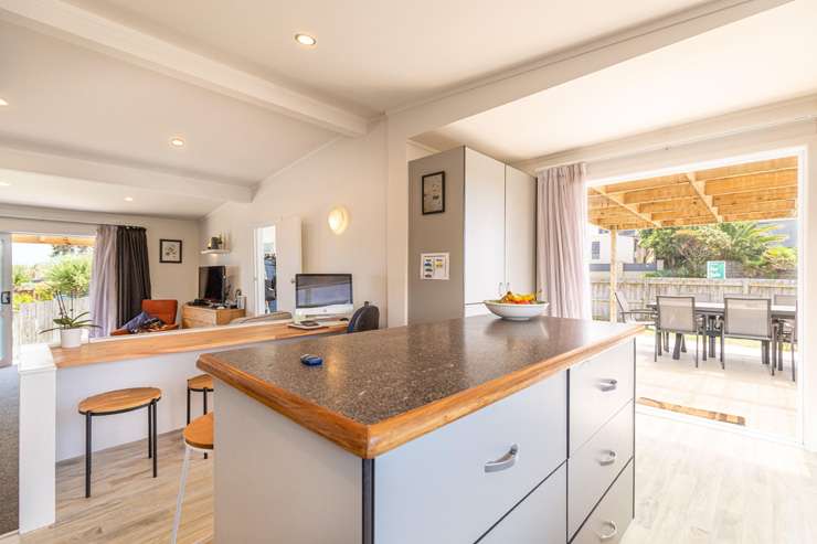 A two-bedroom bach at 485 Pukehina Parade