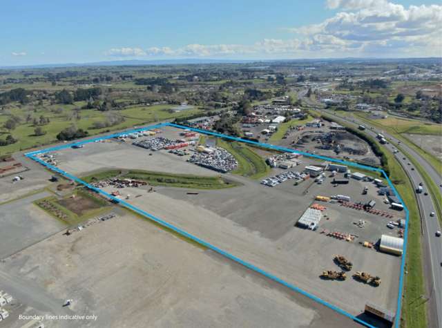 Yard for Lease &ndash; 1159 Great South Road, Drury