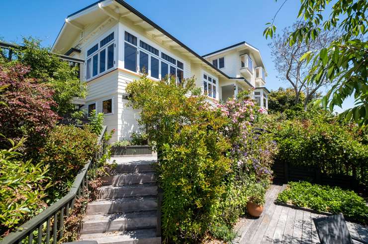 Waimarie, a five-bedroom homestead for sale at 14 Elizabeth Road, in Bluff Hill, Napier. Photo / Supplied