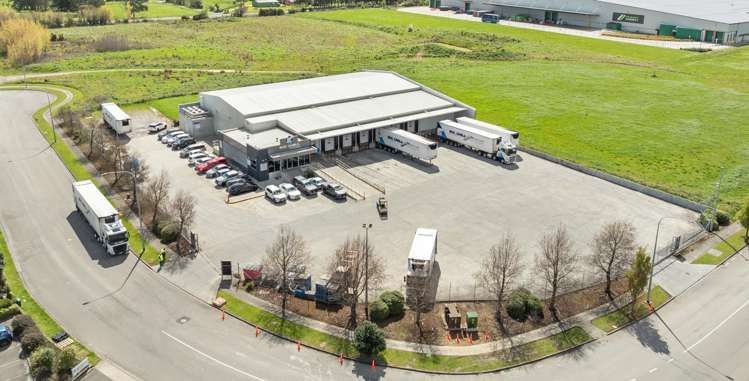 Logistics facility with secure income, room to grow