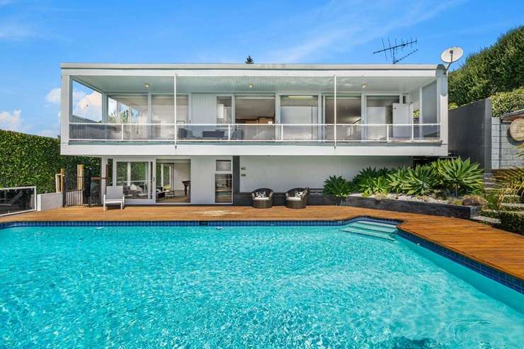 The luxury pad on Auckland's Lucerne Road was snapped up in October along with the section immediately behind it. Photo / Supplied