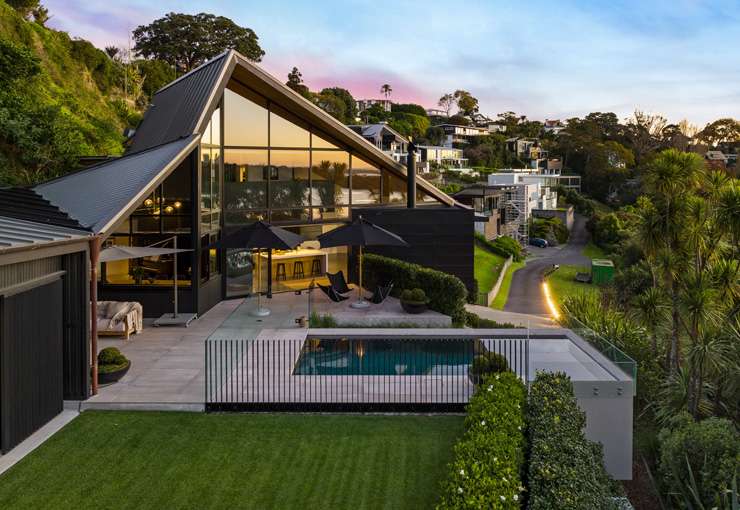 two storeyed victorian house with green tennis court in front  176 Remuera Road, Remuera, Auckland