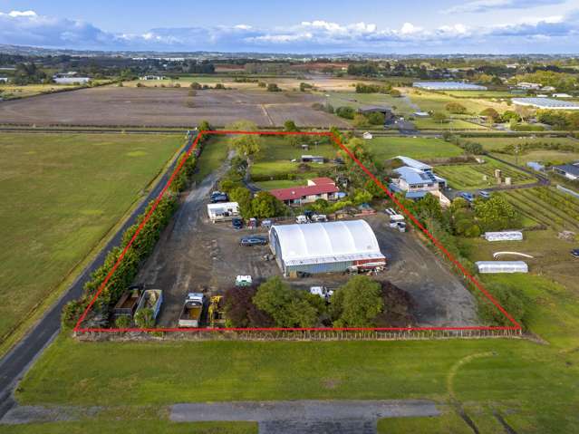 Consented yard with home in the heart of Drury