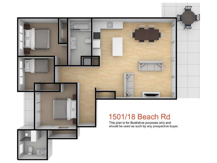 1501/18 Beach Road Auckland Central_20