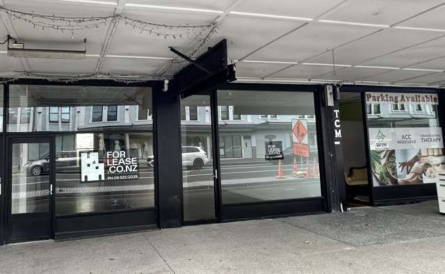 Karangahape Road retail with high exposure