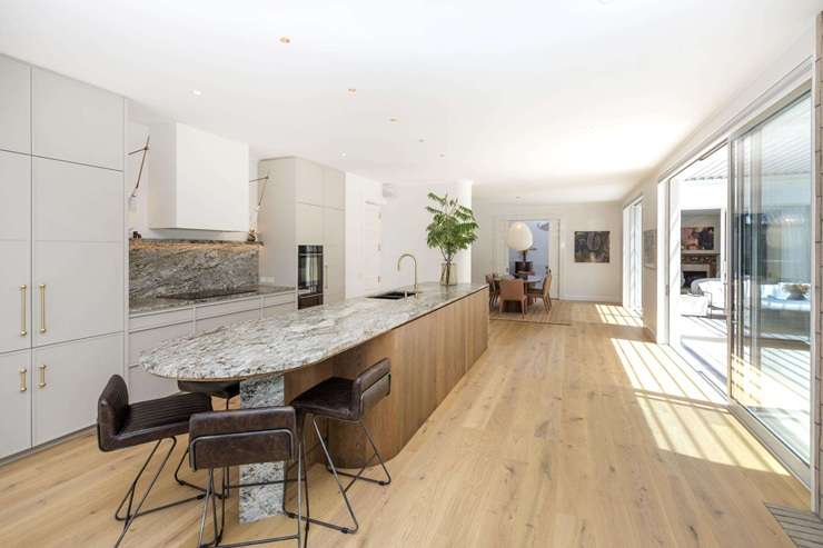 The six-bedroom, four-bathroom home at 93 Carlton Mill Road, in Merivale, Christchurch, has benefited from a multi-million-dollar renovation. Photo / Supplied