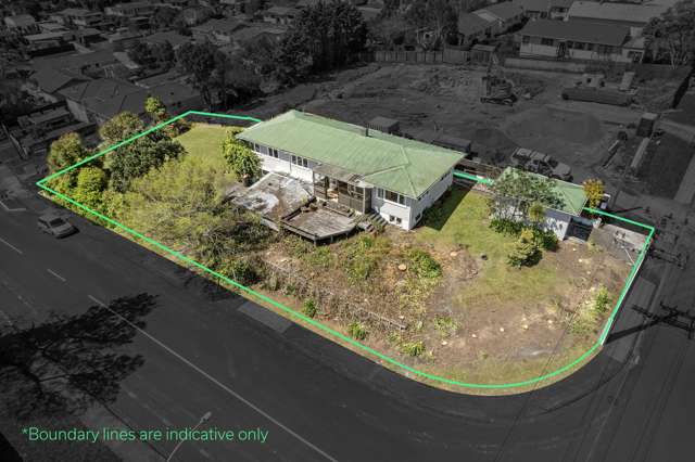 Development Opportunity: 809sqm Corner Site!