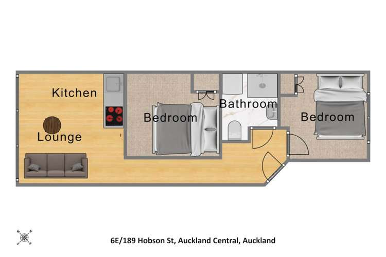 6e/189 Hobson Street Auckland Central_7
