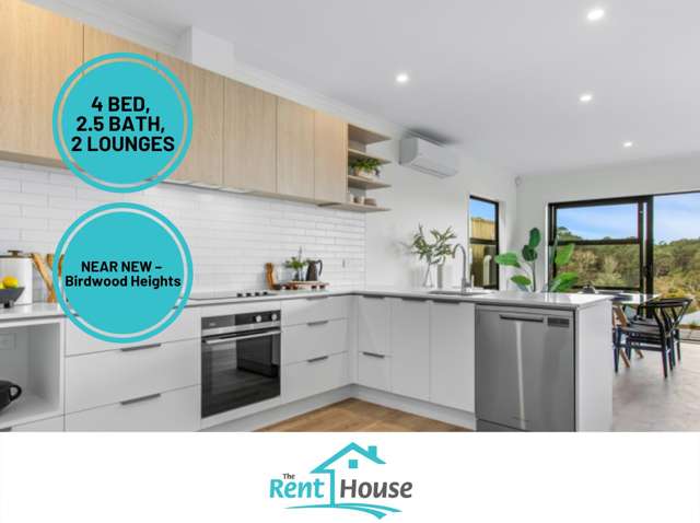 NEAR NEW, HIGH SPEC FAMILY HOME IN BEAUTIFUL BIRDWOOD HEIGHTS, SWANSON.