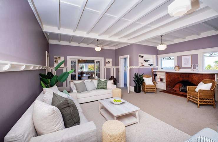 A 1920s Louis Hay-designed 1020s Arts and Crafts home on Cobden Lane in Bluff Hill, Napier is 