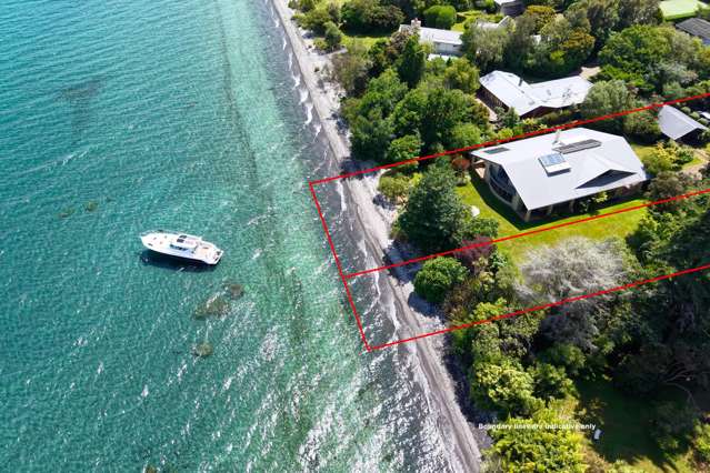 Rare dual-title lakefront living