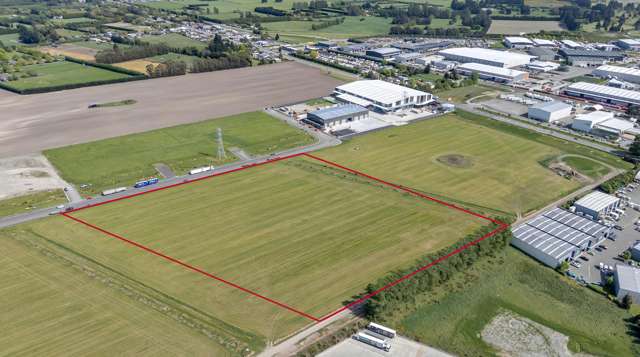 Premium industrial land