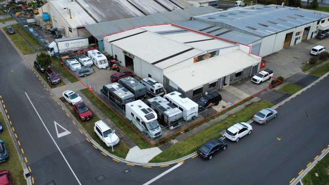 Corner Industrial with Yard