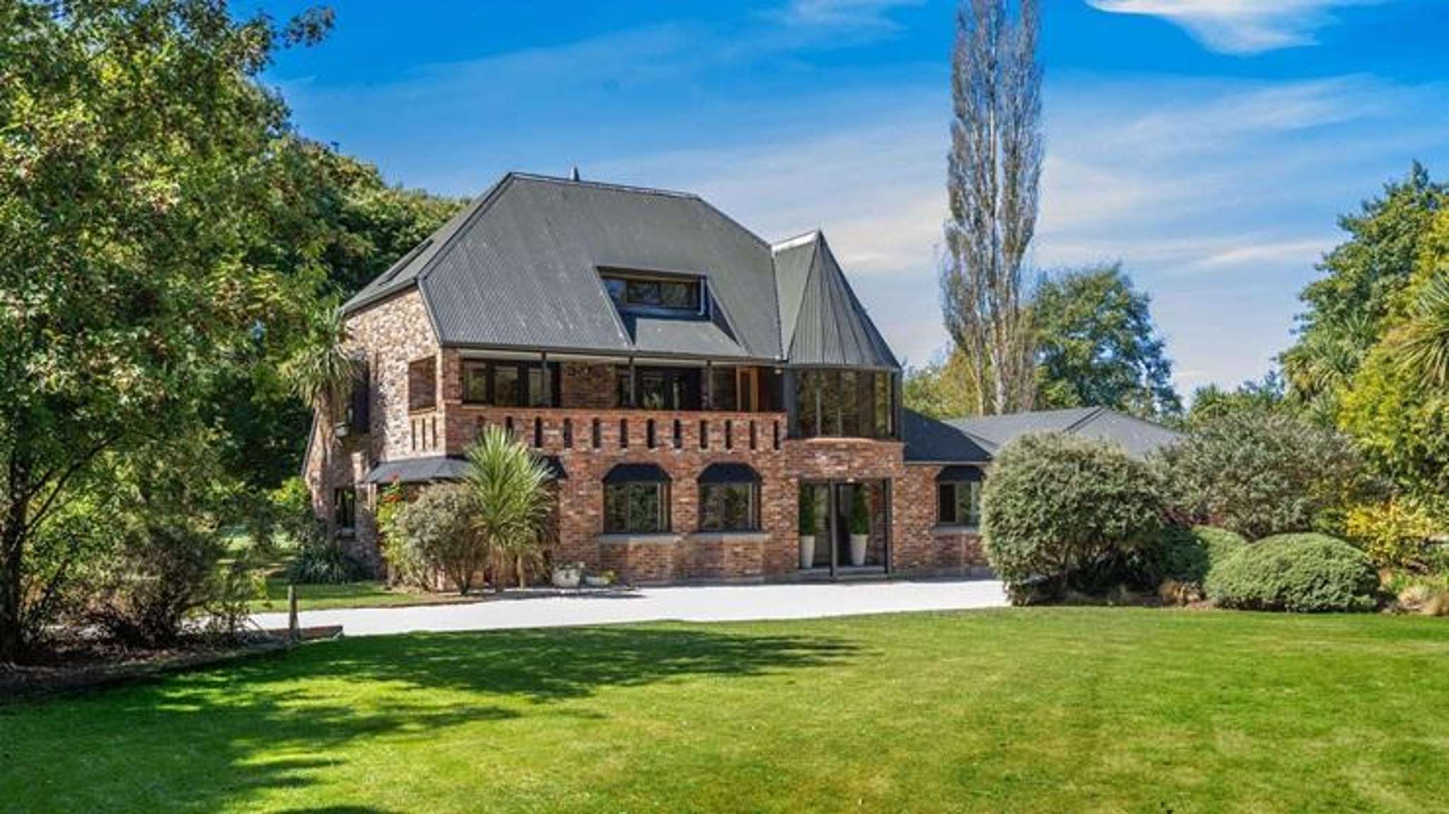 ‘Fairytale’ manor built with thousands of hand-washed bricks for sale