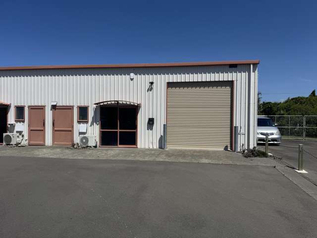 Tidy workshop and office on Ford Road